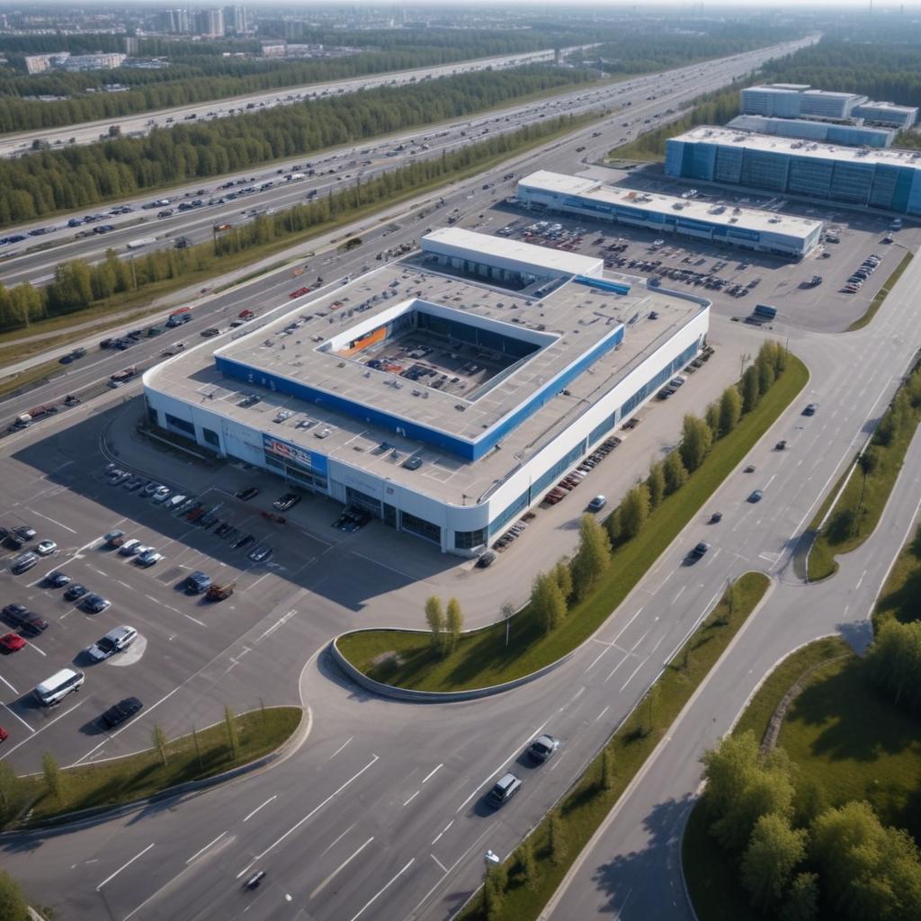 Адрес и расположение автотехцентра премиального сегмента у 84-го км МКАД, вл.1 на карте